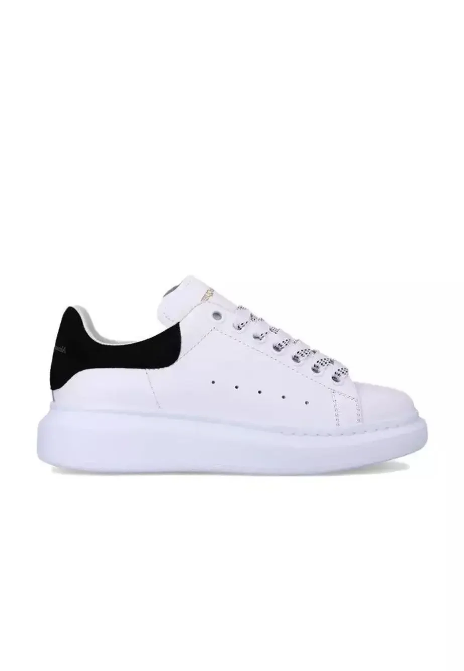 Alexander McQueen Leather Low-Top Leather Sneakers - 6.5